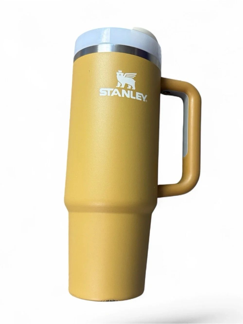 Stanley Mustard Yellow Insulated Travel Mug with Handle